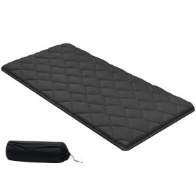 Japanese Tatami Mat, Twin Size Foldable Japanese Tatami Mattress, Futon Mattress with Storage Bag & Fastener, 9-Layer Floor Mat for Sleeping